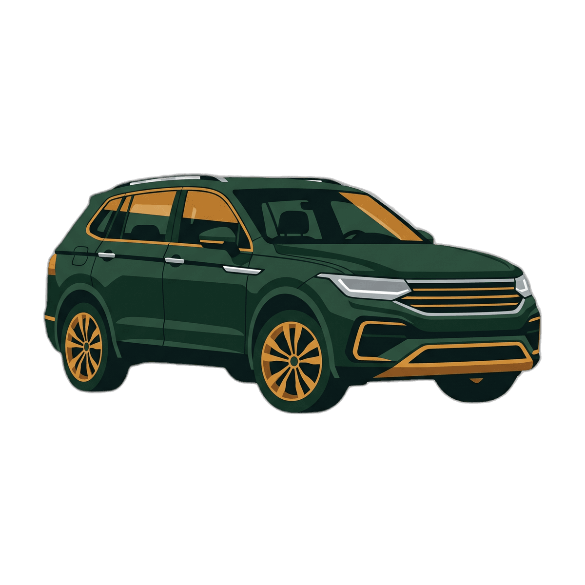 Vihreä premium-auto — kilpailuta autovakuutuksesi